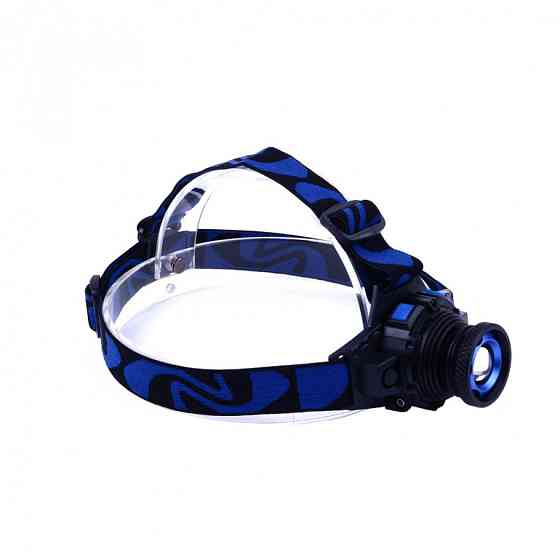 Налобный военный фонарь с перезарядкой Q5 BLACKWATTON WT-121 дальностью на 250-300 метров с 3 режимами Каменец-Подольский