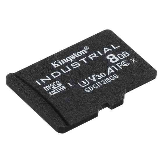 MicroSDHC (UHS-1 U3) Kingston Industrial 8Gb class 10 V30 А1 Одеса