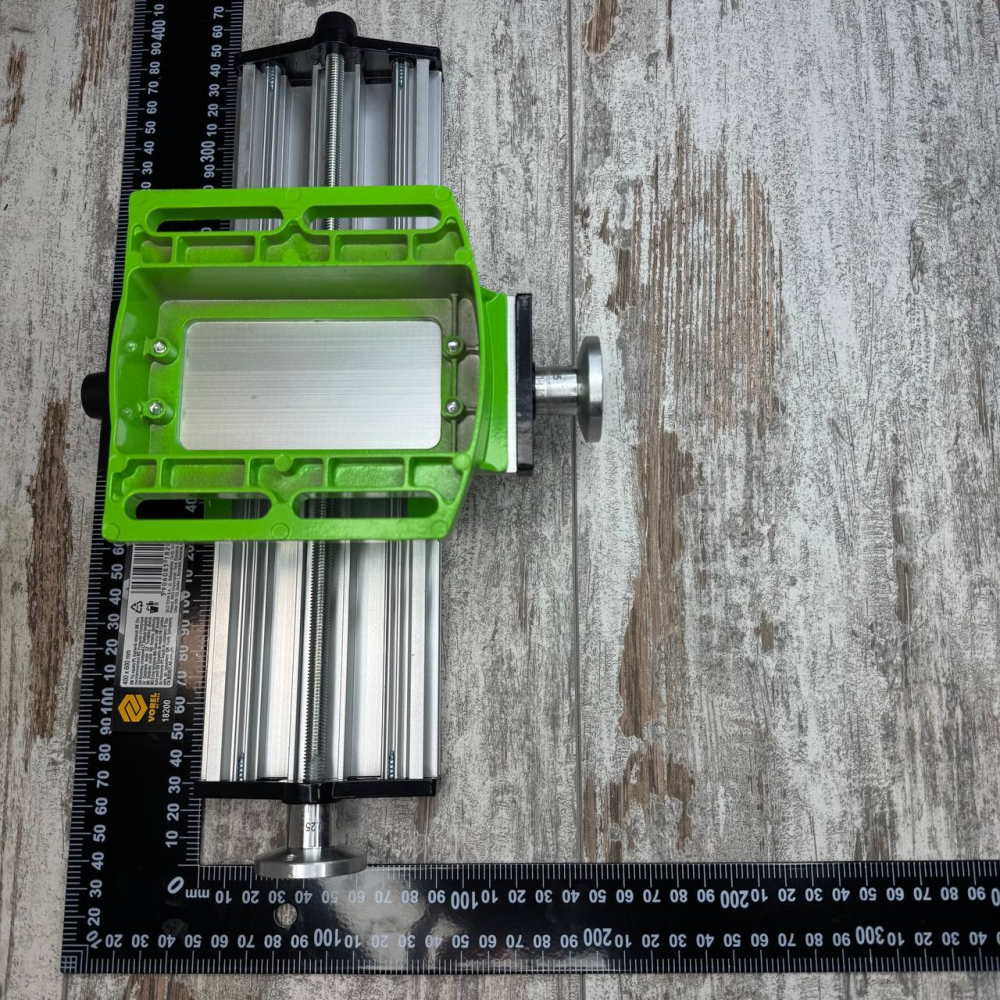 Двухкоординатный стол BG-6300 для сверлильного фрезерного станка 31 × 9 см алюминиевый сплав Киев - изображение 8