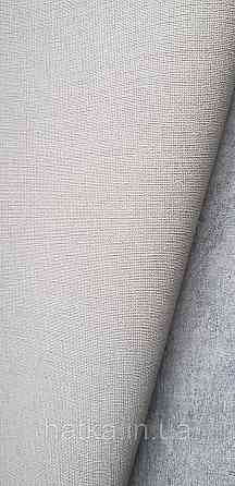 Шпалери вінілові на флізеліні A.S.Creation UNITA 1.06x10 однотонні плод тканина льон матові сірі Київ