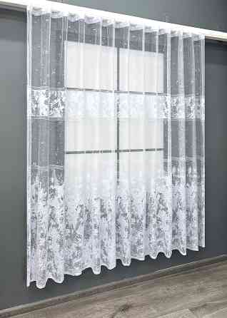 Тюль VR-Textil 2006т Жаккард мрамор Белый 400х180 см (42-1030) Киев