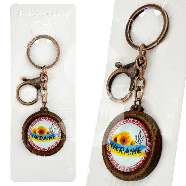 Брелок для ключів Україна соняшники Київ - фото 1