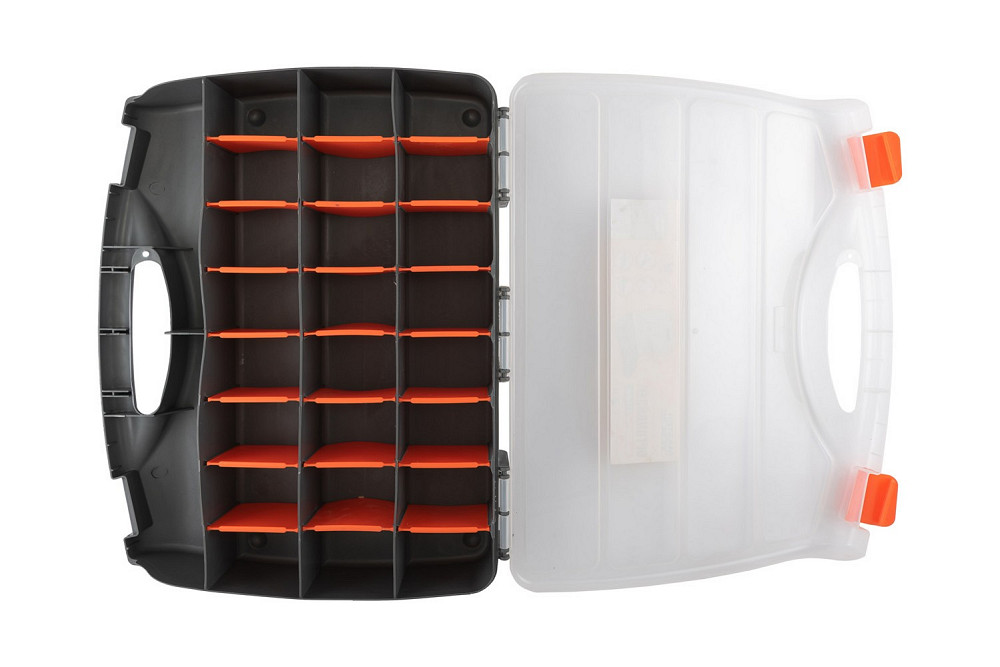 MASTERTOOL Органайзер MASTERTOOL з ручкою 19" 480х380х80 мм 24 секції 79-3128 Коломия - фото 10