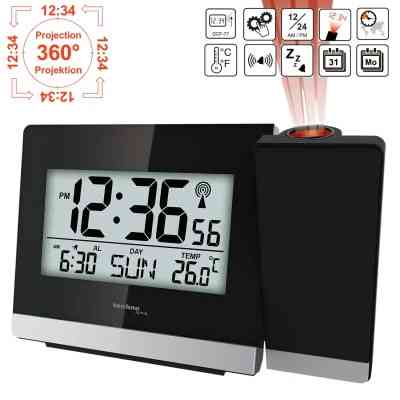 Годинник настільний Technoline WT536 проекційний Black (DAS301196) Вінниця