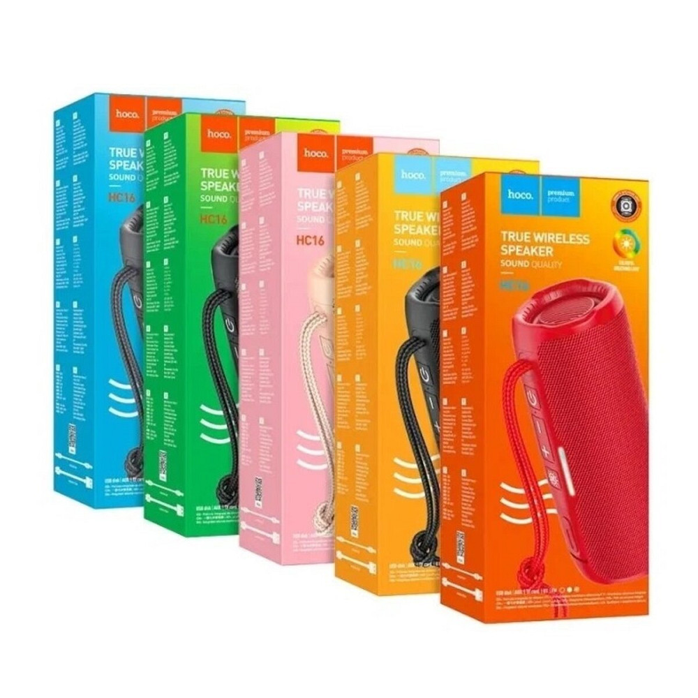Портативна колонка HOCO HC16 Vocal sports BT speaker Black Киев - изображение 5