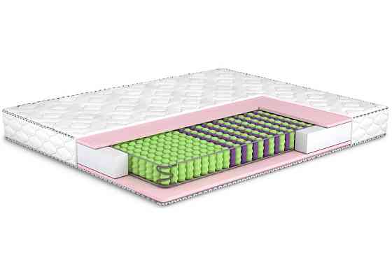 Матрац MatroLuxe The Home Paola 120x200 Біло-сірий Київ