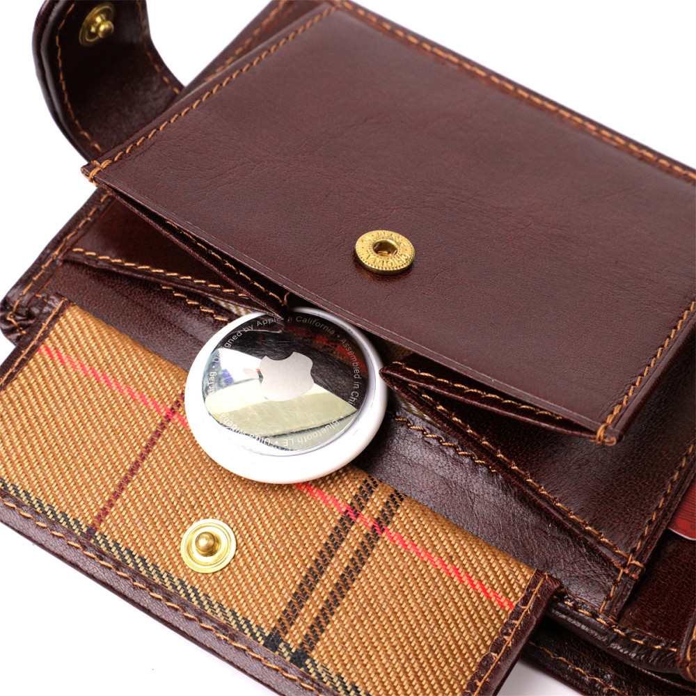 Чоловічий гаманець з гладкої натуральної шкіри Tony Perotti 20852_1 (396A-Q moro) Коричневий Київ - фото 9