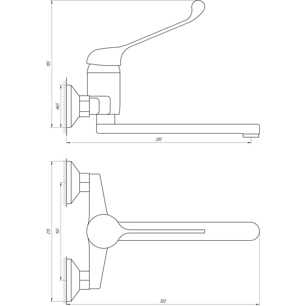 Змішувач для кухні Globus Lux CLINIC GLCA-1044 Київ - фото 4