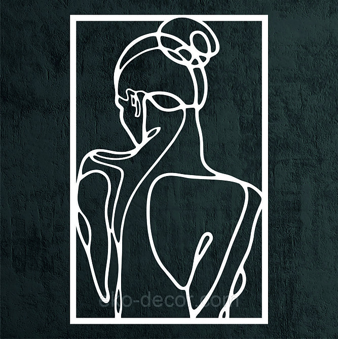 Декоративне настінне Панно «Жінка», Декор на стіну Київ - фото 6