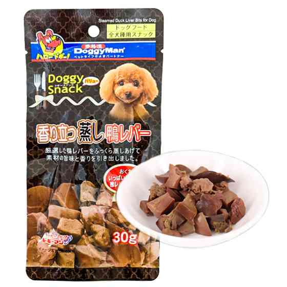 DoggyMan Steamed Duck Liver Bits ДОГГИМЕН УТИНАЯ ПЕЧЕНЬ НА ПАРУ лакомство для собак Киев