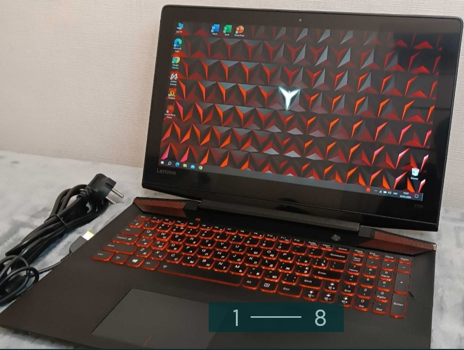 Ноутбук Lenovo Legion Y700 17-6700HQ 16Gb. SSD 256Gb. + NVIDIA 960M 4Gb. Харків - фото 1