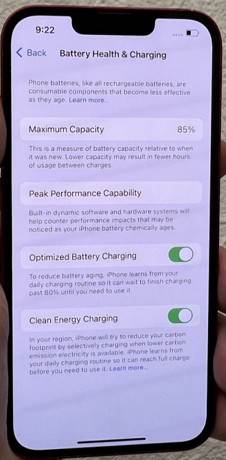 Айфон iPhone 13 Red 128Gb. Neverlock Київ - фото 1