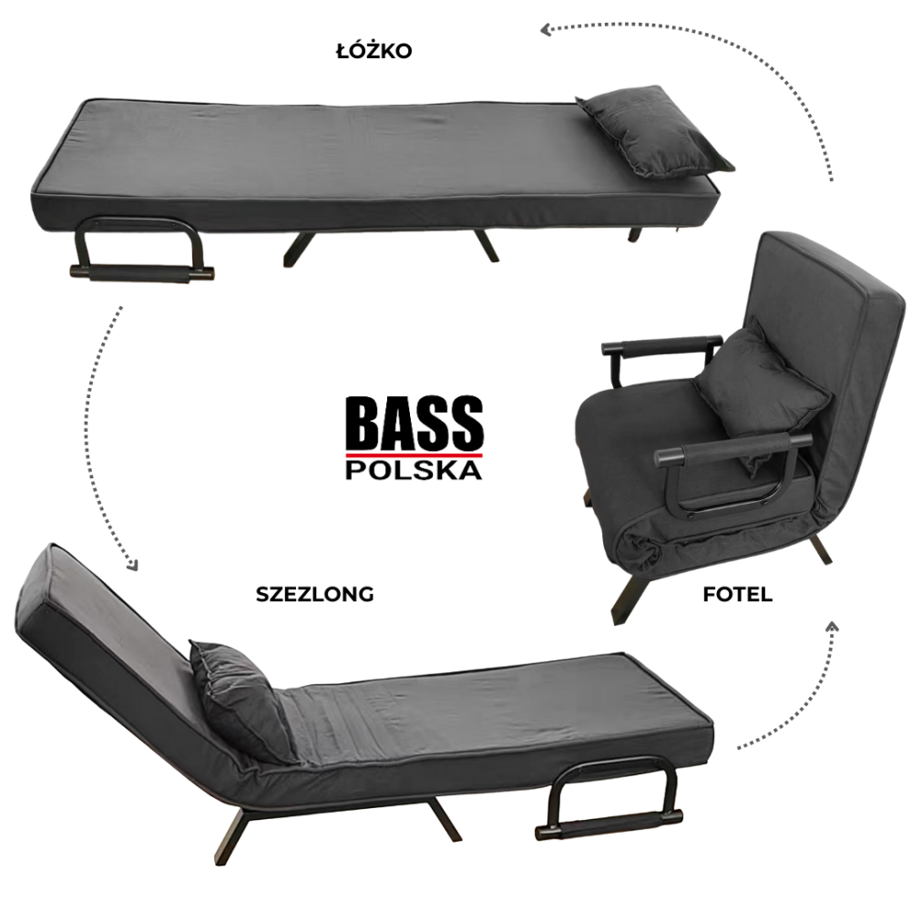 Кресло-реклайнер Bass Polska 2-в-1 BH 30041 Черкассы - изображение 14