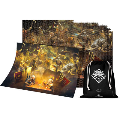 Пазл GoodLoot Witcher: Playing Gwent 1000 елементів (5908305231448) Вінниця - фото 3