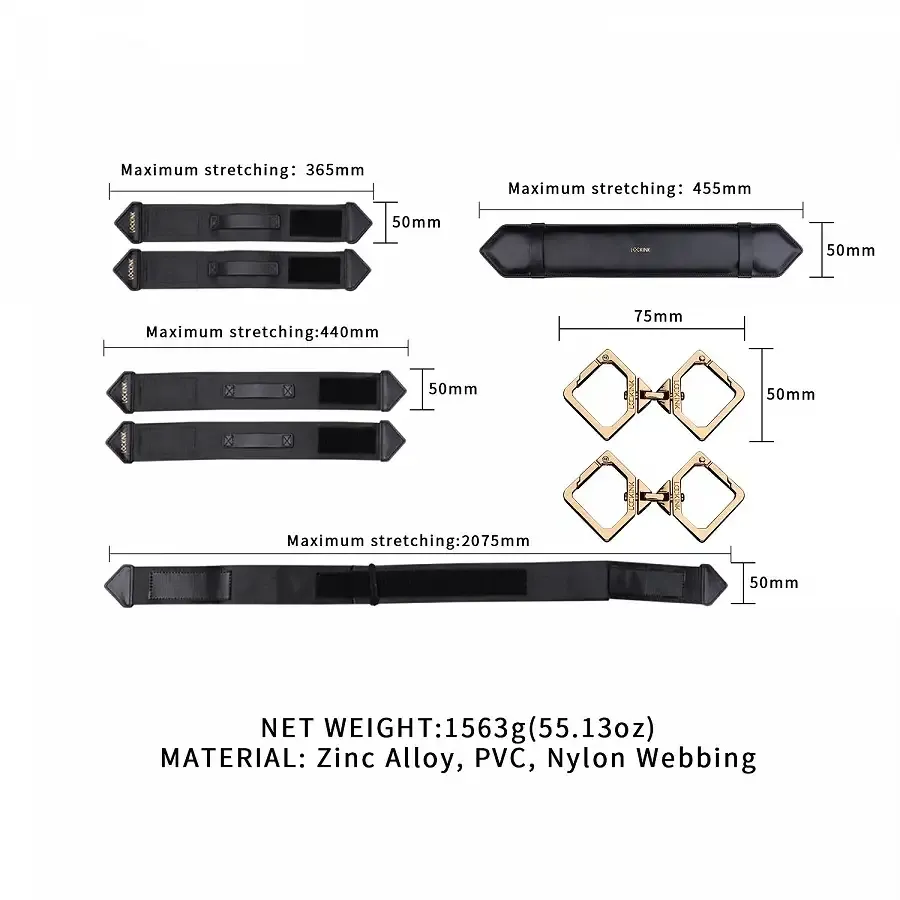 Фіксатори для ніг LOCKINK Leg Spreader Strap Львов - изображение 8