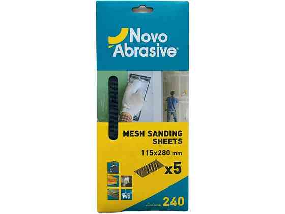 Сітка абразивна P240 5шт ТМ NovoAbrasive Київ