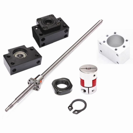 Шарикова винтова пара SFU1605, 400 мм з опорами Київ