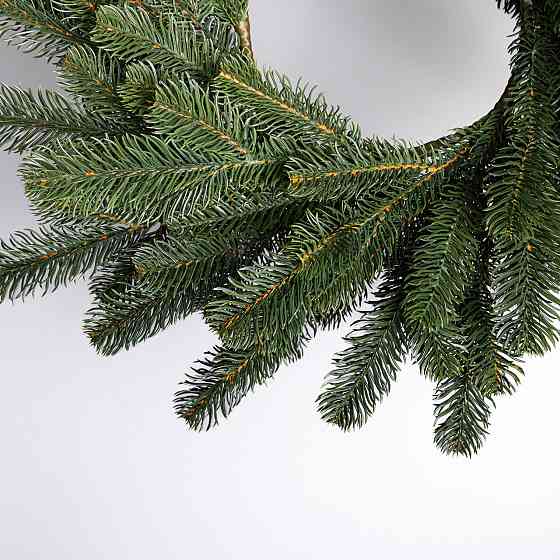 Зелений різдвяний вінок 60 см Київ