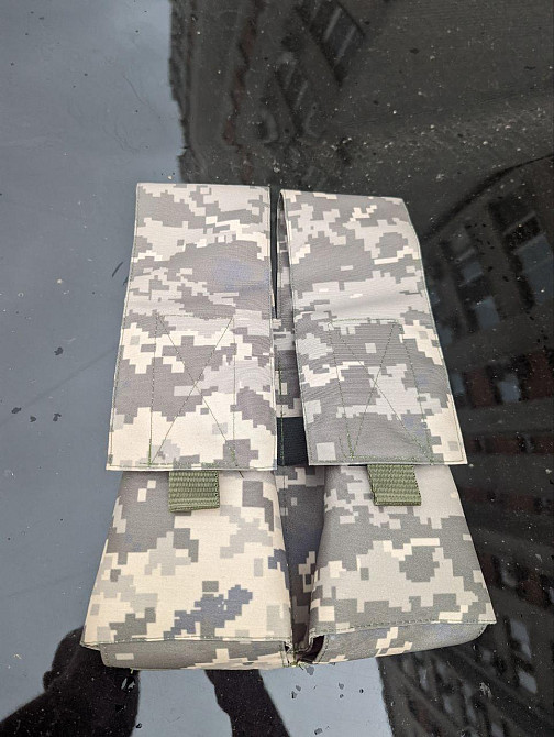 Підсумок підвійний на 4 магазини РПК, для РПС, кольору: Хижак, Олива, Піксель (виробник) "Kreminna" Дніпро - фото 1