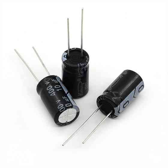 Набор электролитических конденсаторов 10мкФ 400В, 10шт Киев