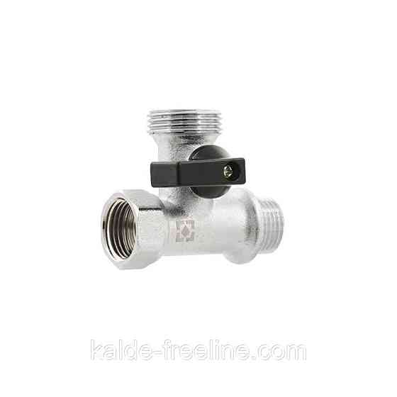 Кран шаровый для стиральной машинки Raftec 1/2"х3/4"х1/2" KSM010201 Харків