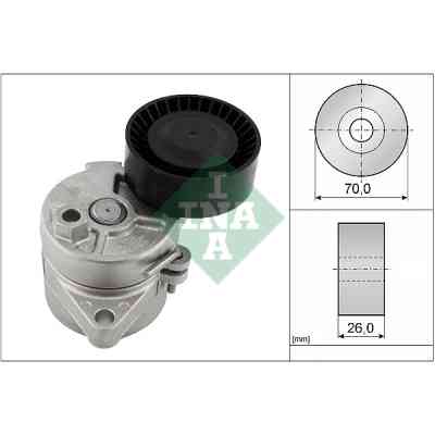 Натягувач ременя з роликом INA 534 0104 10 Вінниця