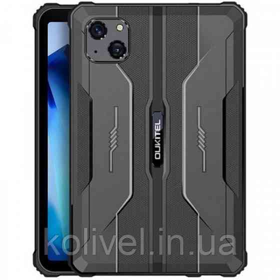 Планшет Oukitel RT3 8” HD+ / 4GB/64GB / MT6762 / 5150mAh / IP69K / LTE Black (6931940717281) Киев