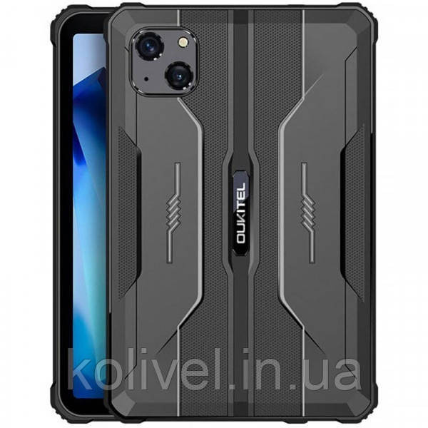 Планшет Oukitel RT3 8” HD+ / 4GB/64GB / MT6762 / 5150mAh / IP69K / LTE Black (6931940717281) Киев - изображение 2