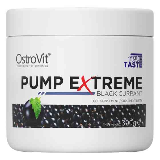 Предтренировочный комплекс OstroVit Pump Extreme 300g (Black currant) Луцк