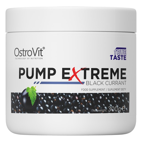 Передтренувальний комплекс OstroVit Pump Extreme 300g (Black currant) Луцьк - фото 1