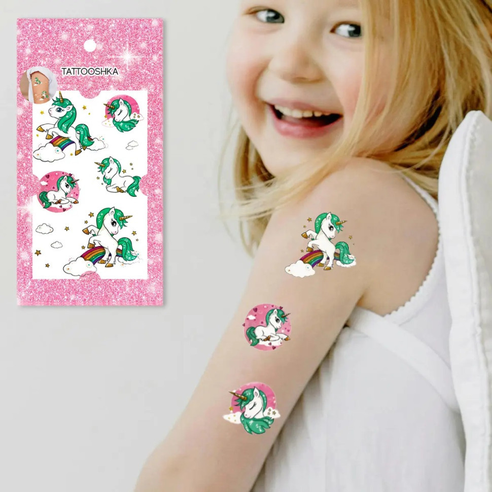 Набор временных татуировок 