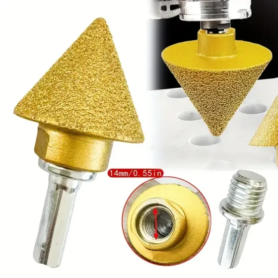 Алмазная насадка для дрели 9–50 мм для керамики и камня Киев