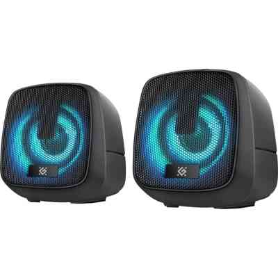 Акустическая система Defender J2 LED USB Black (65962) Винница
