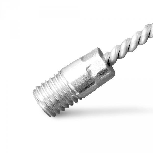 Жорсткий йоржик "SzczotPol" для чистки комину прямокутний з поліпропіленових дротиків 120х140мм Киев - изображение 2