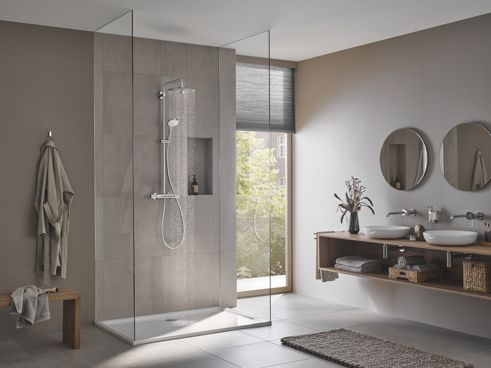Душова система з термостатом для душа Grohe Euphoria System   ( 27296003 ) 26596 Харків - фото 2