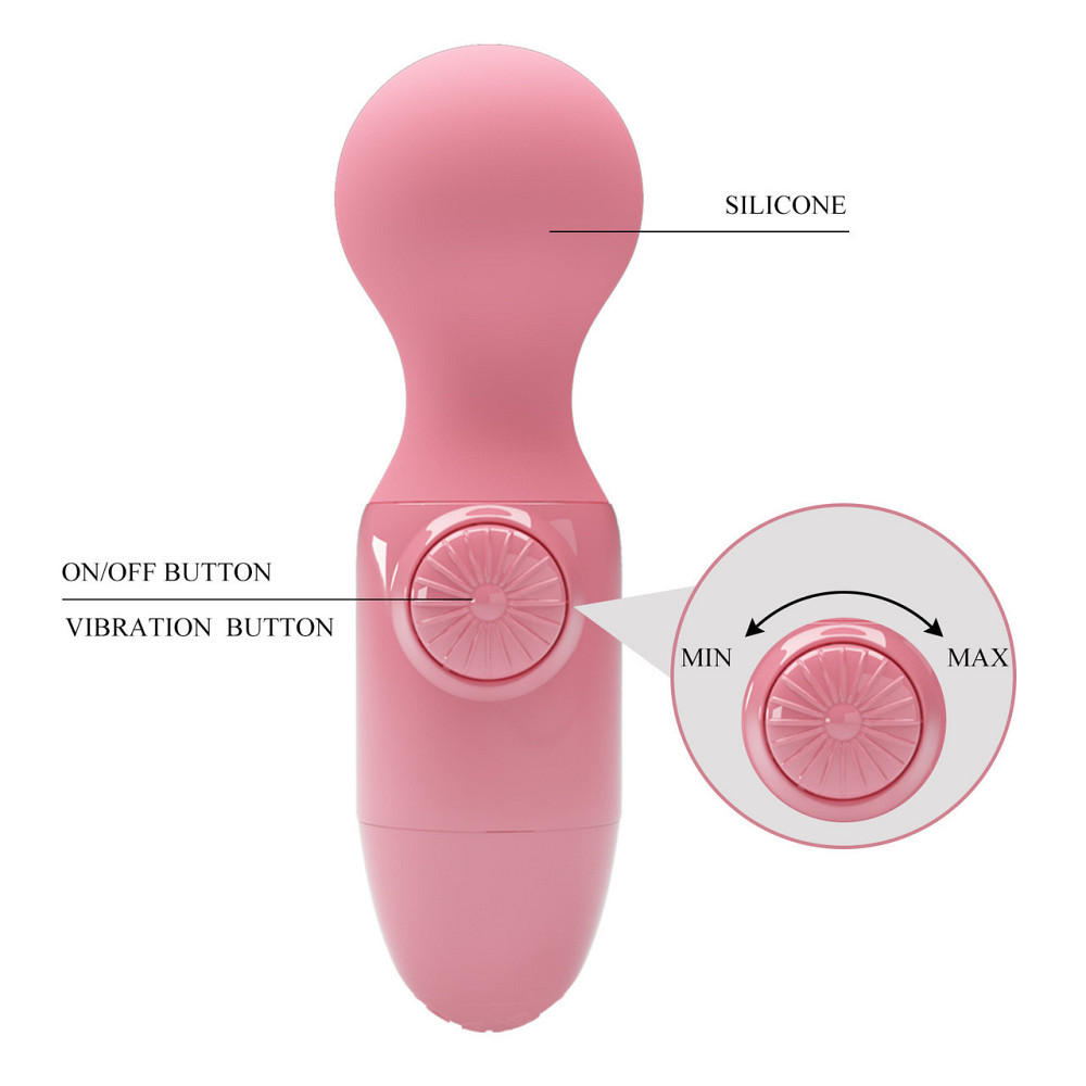 Вибратор - Pretty Love Little Cute Mini Stick Light Pink Sex Aura Киев - изображение 9