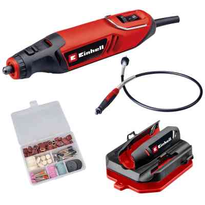 Гравер Einhell TC-MT 150E 150Вт, гибкий вал, набор насадок (4419380) Винница