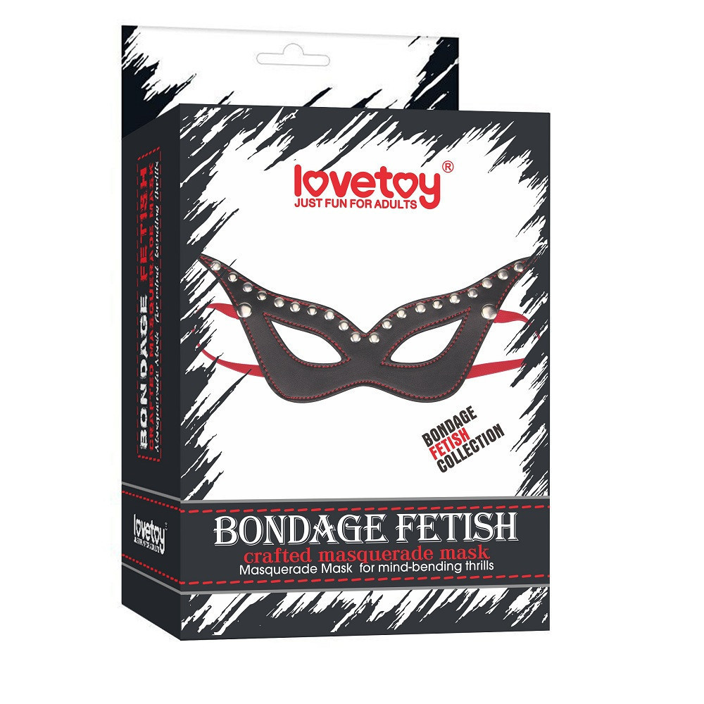 Маска - Bondage Fetish Crafted Masquerade Mask Sex Aura Київ - фото 2