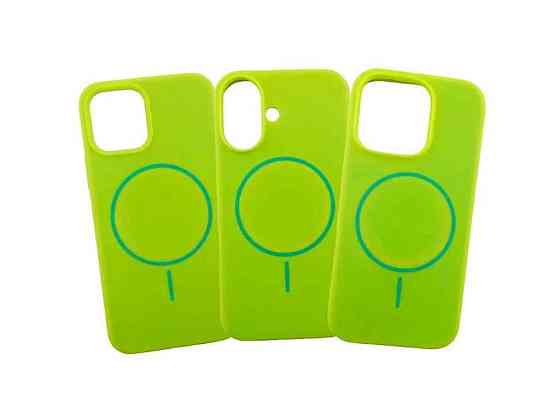 Накладка Magsafe COLOR Iphone для 17 Neon green ТМ GERLAX Київ