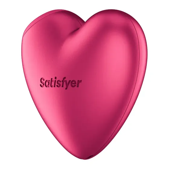 Вакуумний стимулятор-серце з вібрацією Satisfyer Cutie Heart Battery Series Львів