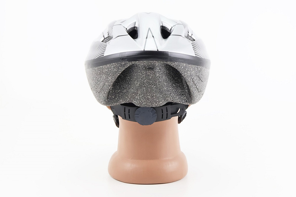 Шолом велосипедний M (54-57 см) знімний козирок, 12 вент. отворів, сірий MJ-004 Київ - фото 2