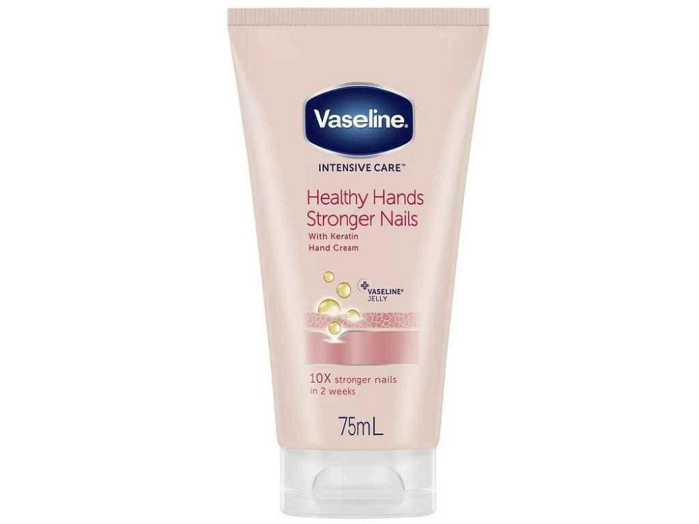 Крем для рук и ногтей 75мл INTENSIVE CARE с Кератином ТМ VASELINE Киев - изображение 1