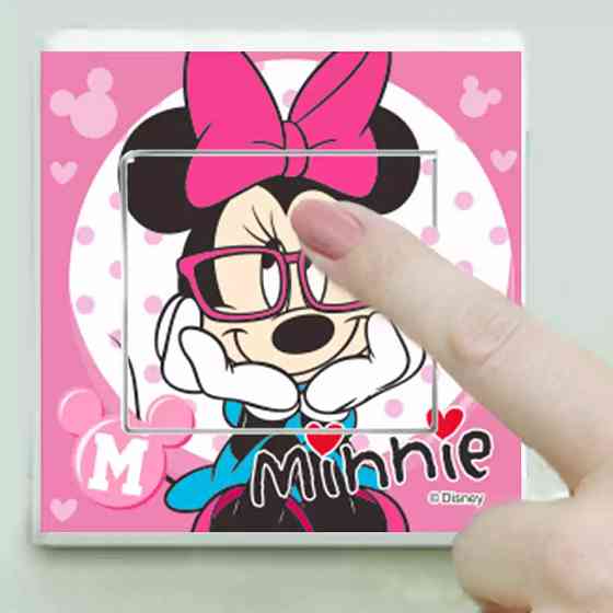 Наклейка на выключатель с Микки Маусами Киев