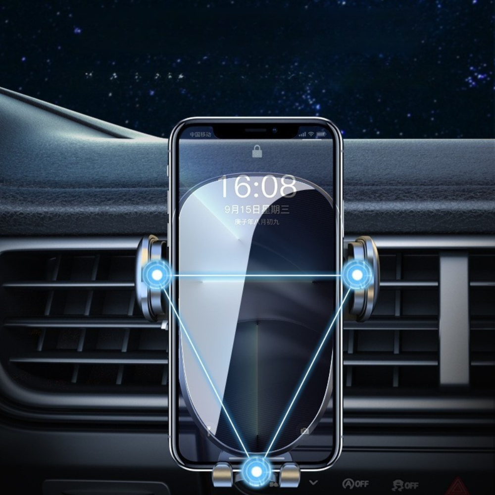 Держатель для телефона,автомобильный ,с механической фиксацией смартфона, на дефлектор в машину,черный Каменец-Подольский - изображение 8