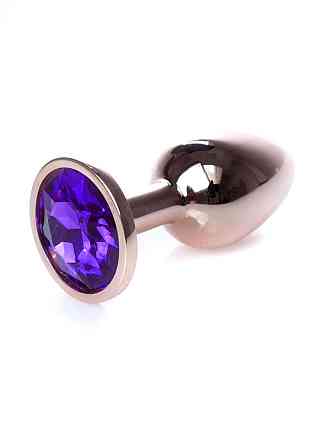 Анальна пробка - Jewellery Red Gold Plug Purple Sex Aura Київ