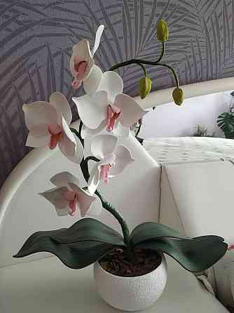 Світильник-нічник "Біло-бузкова орхідея" Дніпро