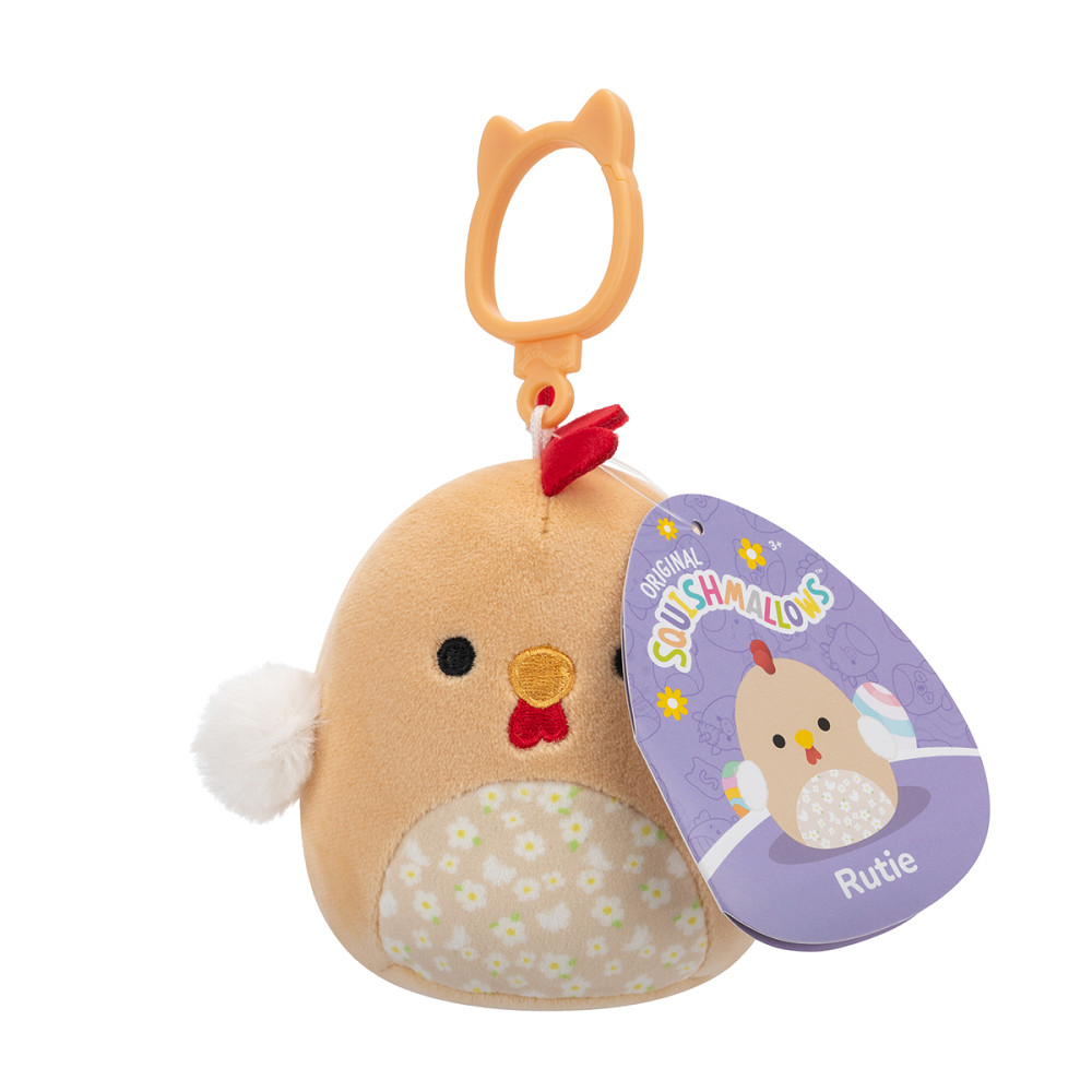 М'яка іграшка на кліпсі Squishmallows – Півник Руті Дніпро - фото 7