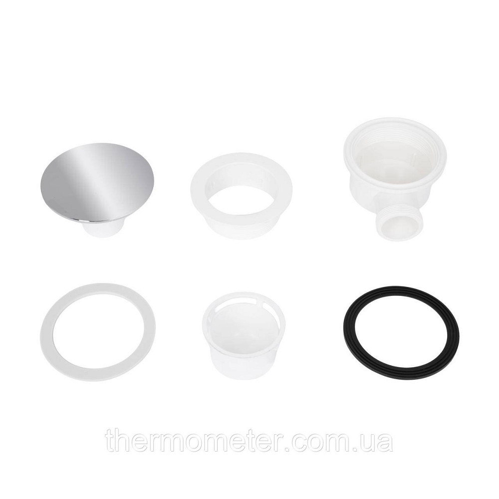 Душевой поддон Qtap Tern 301112 100x100x12 см + сифон Киев - изображение 16
