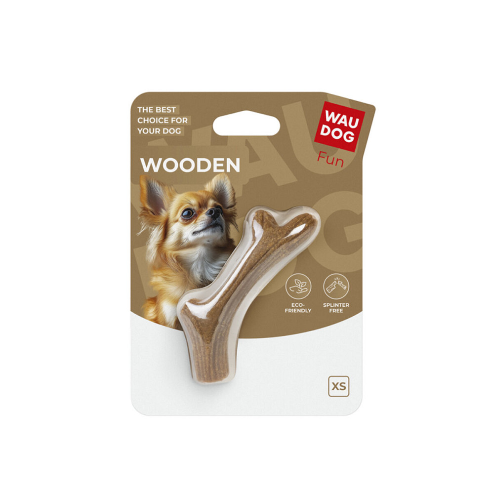 Іграшка для собак WAUDOG Fun Wooden Ріг, XS, 10 см Київ - фото 2