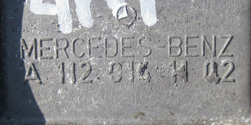 Mercedes-Benz  A1120141102 Верхня частина масляного піддону - картера W211 W220 для двигуна OM112 V6 3.2 3.7 л Одесса - изображение 3